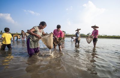 Tharu Women Fishing