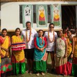 Welcoming guests at Bardiya community homestay